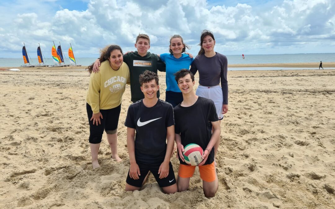 Sortie Beach volley pour l’UNSS