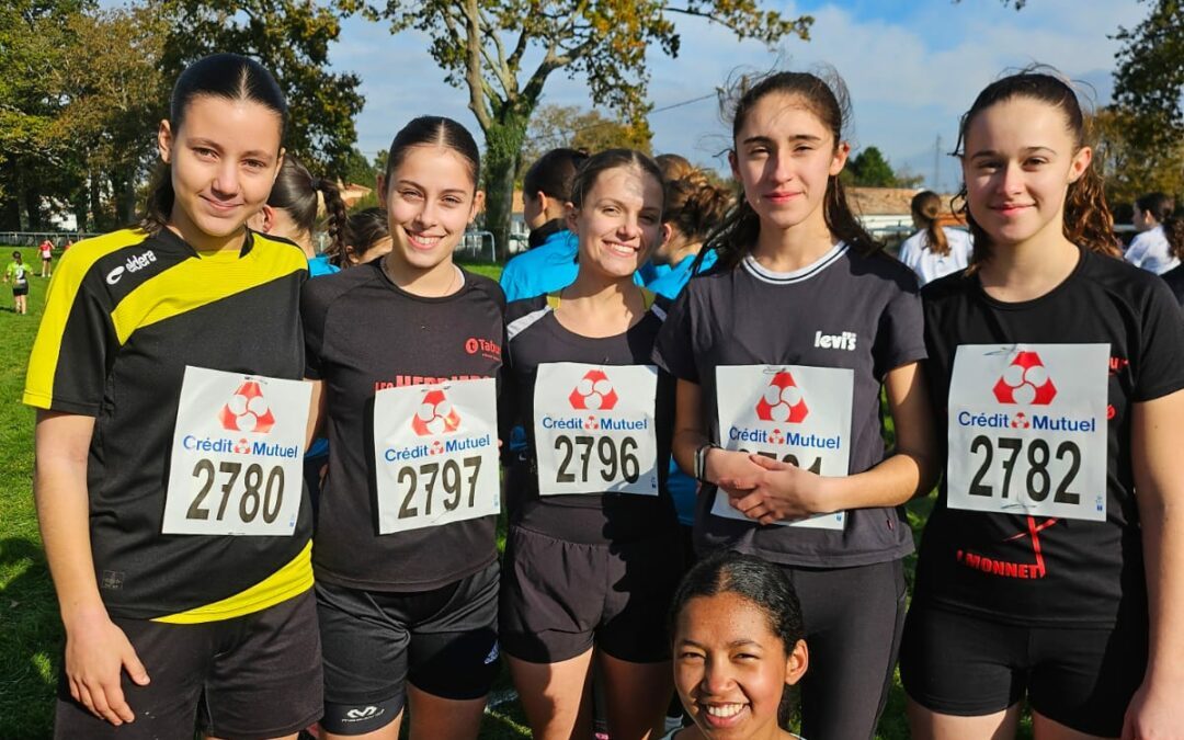 27 élèves au cross UNSS départemental