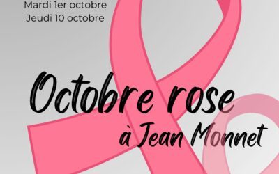 Octobre Rose au lycée Jean Monnet